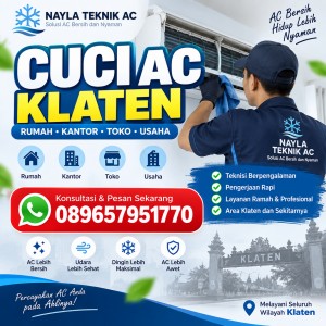 Cuci AC Klaten