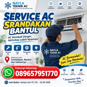 Service AC Srandakan Bantul