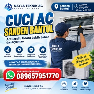 Cuci AC Sanden Bantul