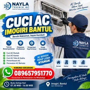 Cuci AC Imogiri Bantul