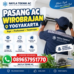 Pasang AC Wirobrajan Yogyakarta