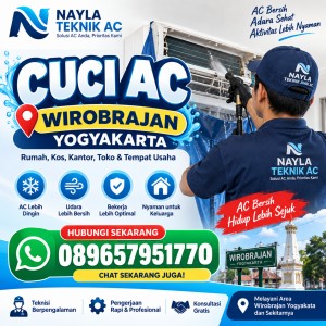 Cuci AC Wirobrajan Yogyakarta