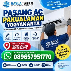 Pasang AC Pakualaman Yogyakarta