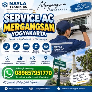 Service AC Mergangsan Yogyakarta