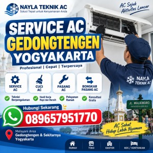Service AC Gedongtengen Yogyakarta