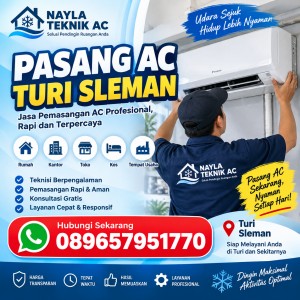 Pasang AC Turi Sleman
