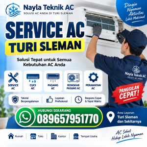 Service AC Turi Sleman