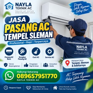 Pasang AC Tempel Sleman