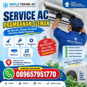 Service AC Prambanan Sleman