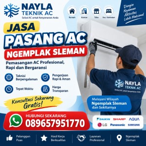 Pasang AC Ngemplak Sleman