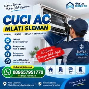 Cuci AC Mlati Sleman