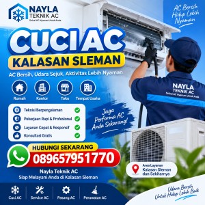 Cuci AC Kalasan Sleman