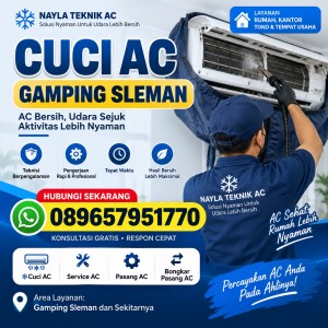 Cuci AC Gamping Sleman