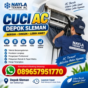 Cuci AC Depok Sleman