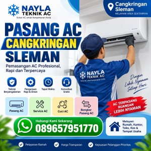 Pasang AC Cangkringan Sleman