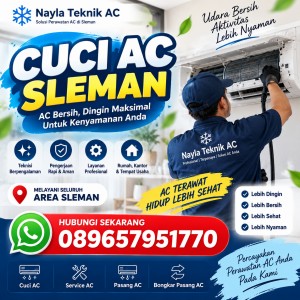 Cuci AC Sleman