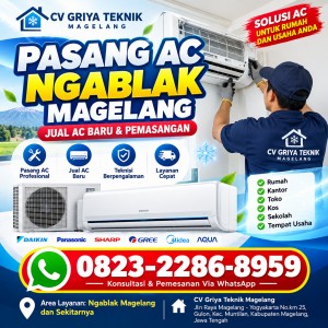 Pasang AC Ngablak Magelang