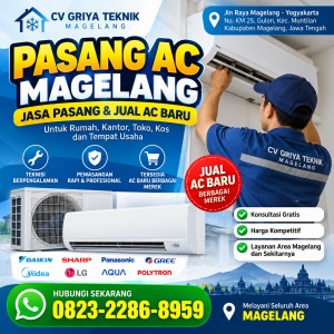 Pasang AC Secang Magelang
