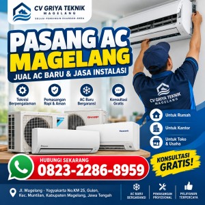 Pasang AC Mungkid Magelang