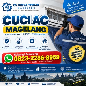 Cuci AC Ngablak Magelang