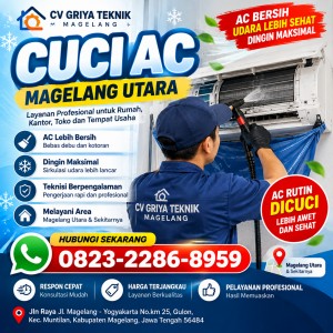 Cuci AC Magelang Utara
