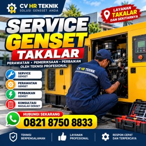 Service Genset Takalar
