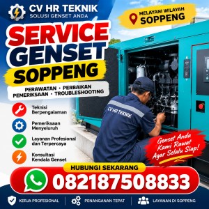 Service Genset Soppeng