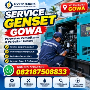 Service Genset Gowa