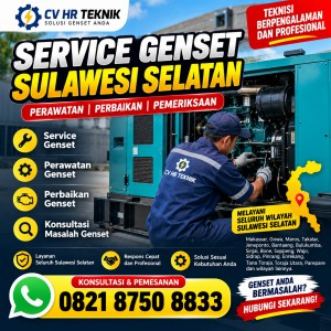 Service Genset Kota Parepare