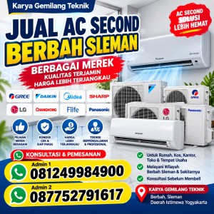 Jual AC Second Berbah Sleman
