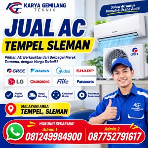 Jual AC Tempel Sleman