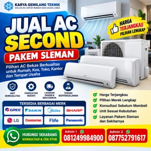 Jual AC Second Pakem Sleman