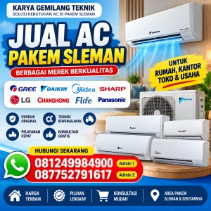 Jual AC Pakem Sleman