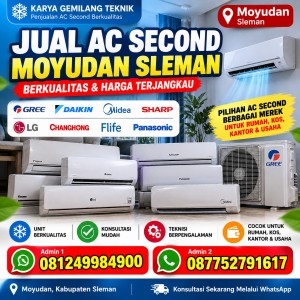 Jual AC Second Moyudan Sleman
