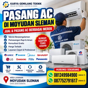 Jual AC Moyudan Sleman