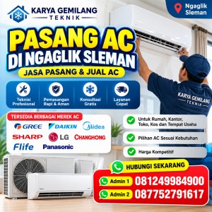 Pasang AC Di Ngaglik Sleman