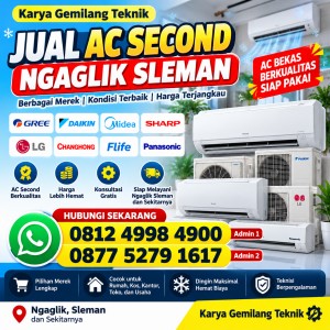 Jual AC Second Ngaglik Sleman