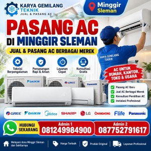 Pasang AC di Minggir Sleman