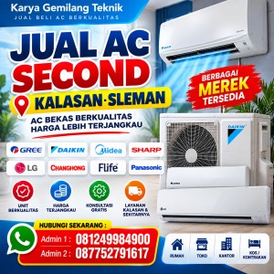 Jual AC Second Kalasan Sleman
