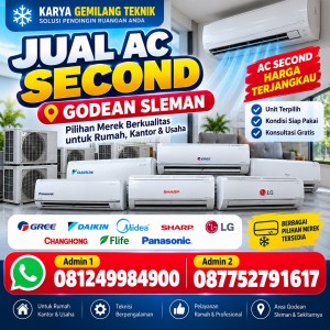 Jual AC Second Godean Sleman