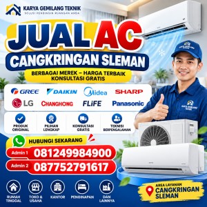 Jual AC Cangkringan Sleman