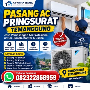 Pasang AC Pringsurat Temanggung