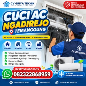 Cuci AC Ngadirejo Temanggung