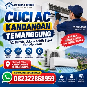 Cuci AC Kandangan Temanggung