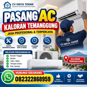 Pasang AC Kaloran Temanggung