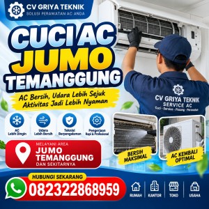 Cuci AC Jumo Temanggung