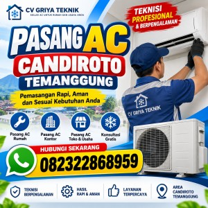 Pasang AC Candiroto Temanggung