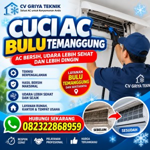 Cuci AC Bulu Temanggung