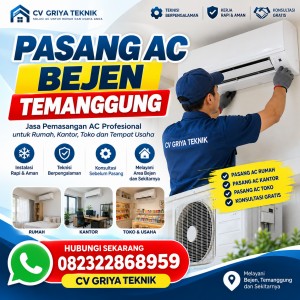 Pasang AC Bejen Temanggung