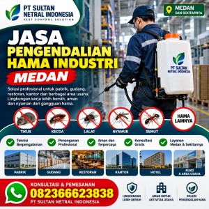 Jasa Pengendalian Hama Industri Medan
